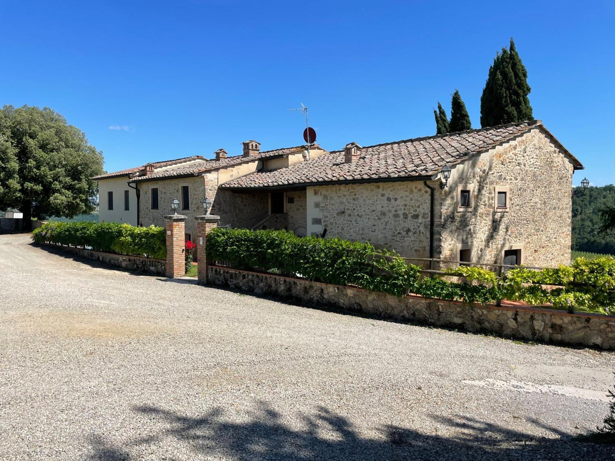 Ferienwohnung Agriturismo Castello Di Montauto San Gimignano Exterior foto